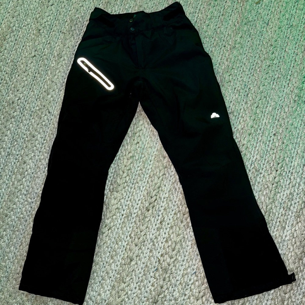 Women’s Eastern Mountain Sports Black Insulated Snow Pants